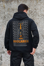 Мужское Утепленное Зип Худи На Флисе Зипер С Принтом Mclaren Kane Black Without 8055834 фото №2