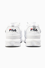 Белые массивные кроссовки Fila для мужчин на платформе FILA 4101835 фото №2