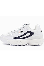 Білі масивні кросівки Fila для чоловіків на платформі FILA 4101835 фото №4