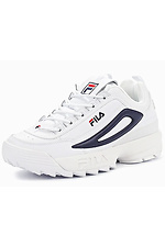 Белые массивные кроссовки Fila для мужчин на платформе FILA 4101835 фото №7