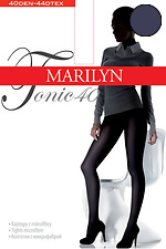Stunning elegant 40 den microfiber tights Marilyn 3009837 photo №2