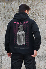 Мужское Утепленное Зип Худи На Флисе Зипер С Принтом Mistake Kane Black Without 8055838 фото №2