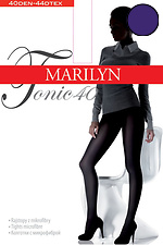 Stunning elegant 40 den microfiber tights Marilyn 3009840 photo №1