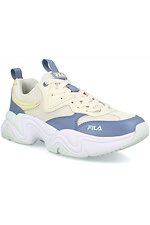 Светлые женские кроссовки Fila летние на платформе FILA 4101841 фото №1