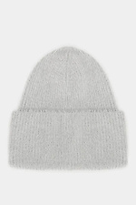 Women's knitted hat, light gray  4038867 photo №2
