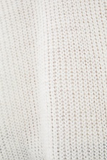 Warmer Oversized-Pullover aus weißer Wollmischung  4037882 Foto №4