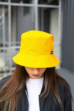 Yellow summer cotton hat Without 8042885 photo №1