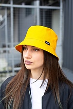 Yellow summer cotton hat Without 8042885 photo №4