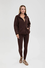 Women's brown knitted leggings  4038887 photo №2