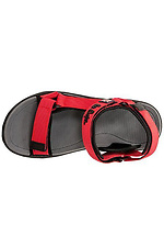 Красные спортивные сандалии на липучках Lee Cooper 4101915 фото №4