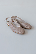 Classic women's sandals with closed toes  4205915 photo №2