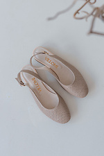 Classic women's sandals with closed toes  4205915 photo №4