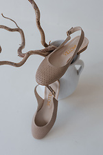 Classic women's sandals with closed toes  4205915 photo №5