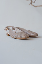 Classic women's sandals with closed toes  4205915 photo №6