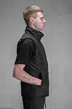 Spring vest sleeveless with a high collar Without 8048915 photo №4