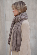 Жіночий Теплий В'язаний Шарф  Carry Brown Without 8055917 photo №2