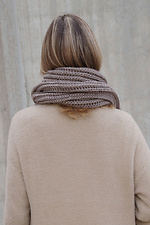 Жіночий Теплий В'язаний Шарф  Carry Brown Without 8055917 photo №4