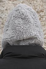 Теплая шапка капюшон капор Теди на флисе Bonnet Without 8055918 фото №7