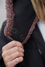 Тепла Шапка Капюшон Капор Теді На Флісі Bonnet Brown Woman Without 8055919 фото №5