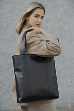 Жіноча Шкіряна Сумка Шопер Maxi Black Without 8049922 фото №1