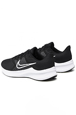Черные кроссовки Nike для мужчин с белой подошвой Nike 4101929 фото №3