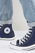 Blaue High-Top-Sneakers von Converse Converse 4101932 Foto №9