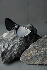 Women's Sunglasses Chanterelle Black Rim Without 8048933 photo №2
