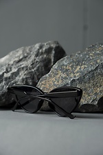 Women's Sunglasses Chanterelle Black Rim Without 8048933 photo №4