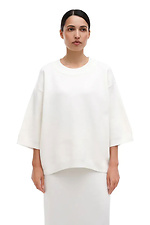 weißer Strickanzug für Damen Sewel 4038938 Foto №2