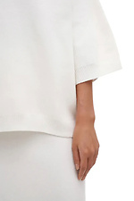 weißer Strickanzug für Damen Sewel 4038938 Foto №6