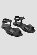 Open summer sandals in casual style with a flat sole  4205939 photo №1