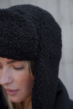 Жіноча Теді Шапка Вушанка Celebrity Black Without 8055940 фото №6