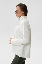 Weißer Damenstrickpullover Sewel 4038943 Foto №4
