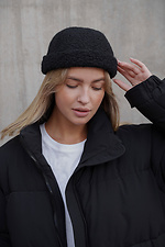Жіноча Хутряна Кепка Докер Теді Dax Black Without 8055946 фото №4