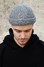 Чоловіча Хутряна Кепка Докер Теді  Dax Gray Without 8055947 photo №2