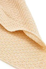 Cream-colored knitted blanket Sewel 4038948 photo №3