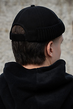 Чоловіча Хутряна Кепка Докер  Snake Black Without 8055951 photo №4