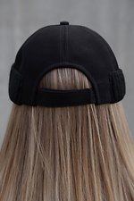 Жіноча Хутряна Кепка Докер  Snake Black Without 8055952 photo №6