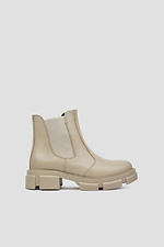 Winter-Chelsea-Stiefel mit Fell  4205953 Foto №2