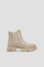 Winter-Chelsea-Stiefel mit Fell  4205953 Foto №3