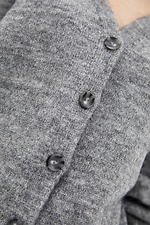 Basic oversized jacket with buttons  4037955 photo №4