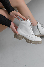 Demi-season leather boots  4205955 photo №4