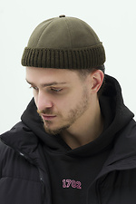 Чоловіча Хутряна Кепка Докер  Snake Khaki Without 8055955 photo №2