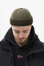 Чоловіча Хутряна Кепка Докер Snake Khaki Without 8055955 фото №4