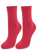 Red cotton high socks Marilyn 4023956 photo №1