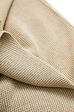 Beige knitted blanket Sewel 4038958 photo №3