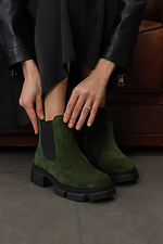 Demi-season suede Chelsea boots  4205962 photo №1