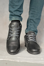 Мужские зимние ботинки из натуральной кожи 8018962 фото №3