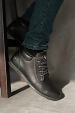 Мужские зимние ботинки из натуральной кожи 8018962 фото №5