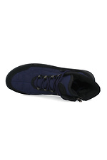 Warm blue membrane shoes in a sporty style Forester 4202963 photo №5